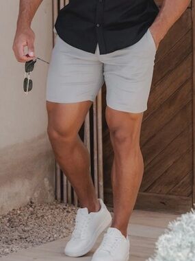 Tailored athlete muscle fit chino shorts